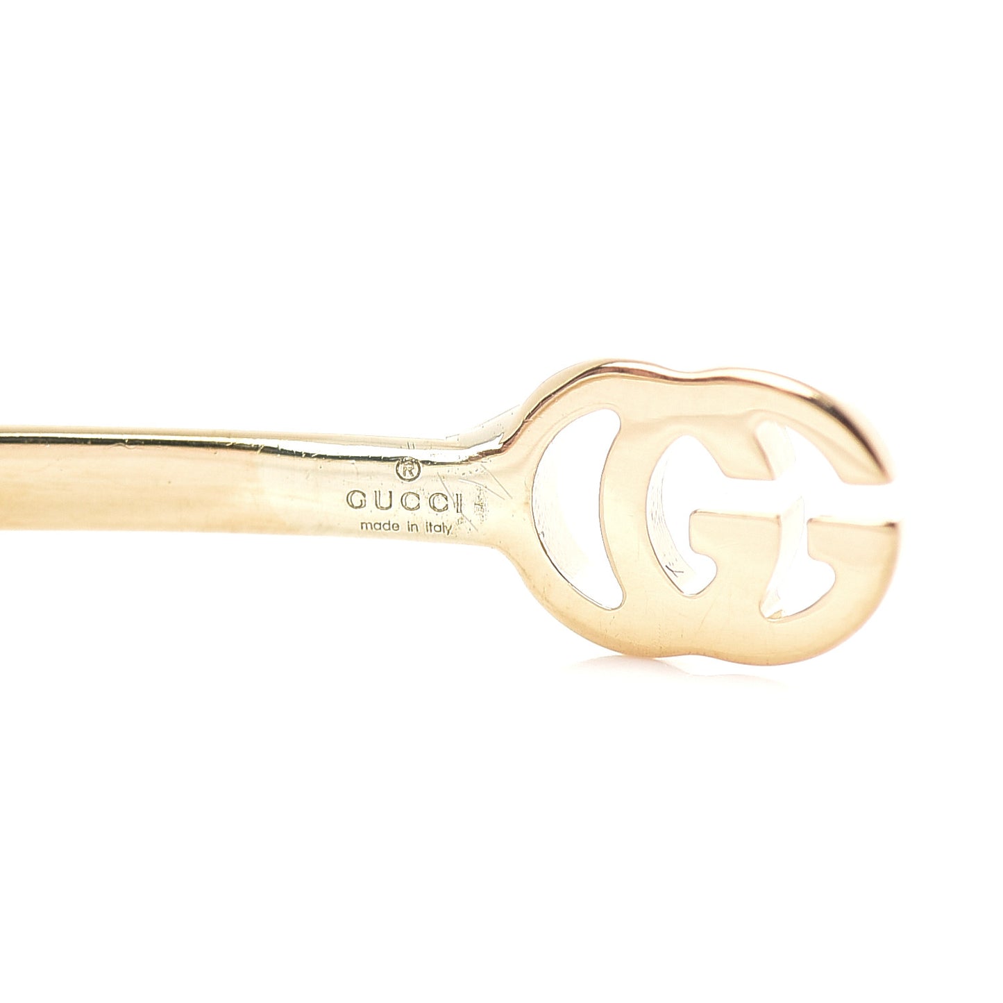 18K Yellow Gold GG Running Cuff Bracelet