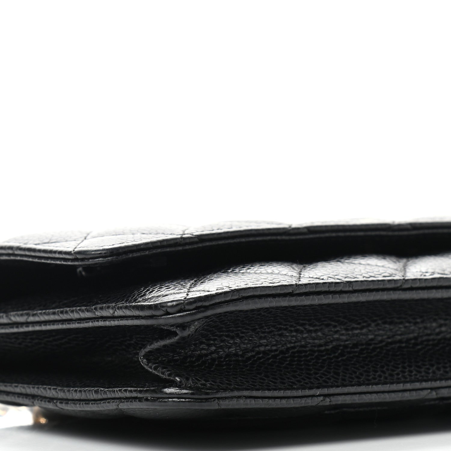 Chanel Caviar Quilted Wallet On Chain WOC Black 9 of 10