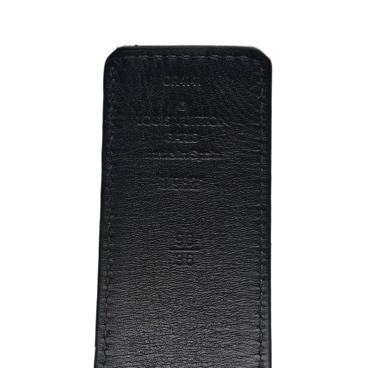 Louis Vuitton Monogram Calfskin 40mm LV Initiales Reversible Belt 90 36 Black 5 of 6