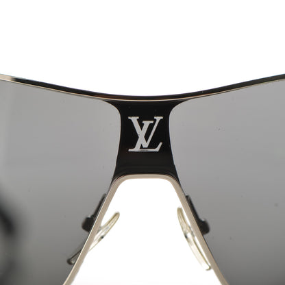 Louis Vuitton Damier Graphite Conspiration Mask Sunglasses 5 of 10