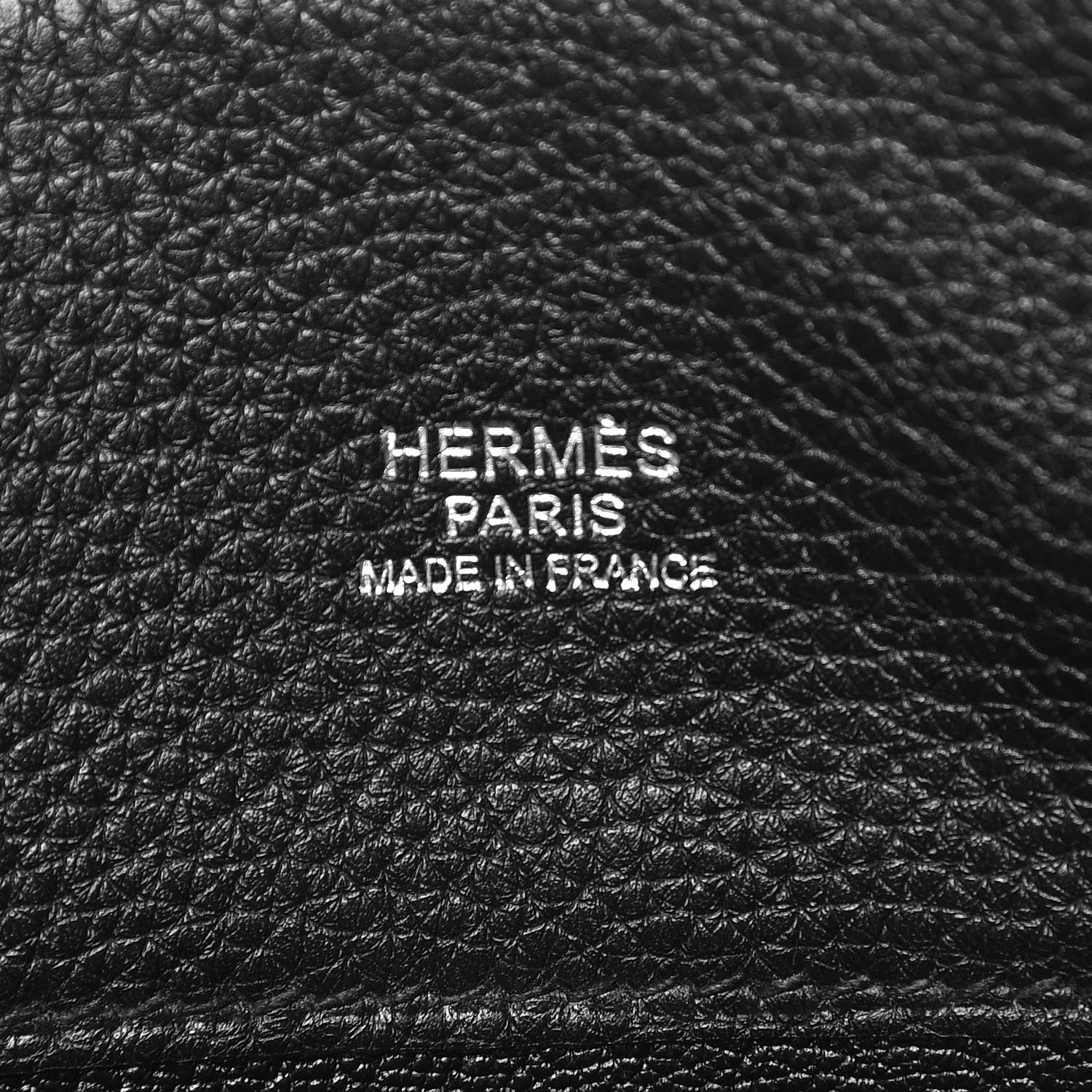 Hermes Taurillon Clemence So Kelly 22 Black 7 of 7