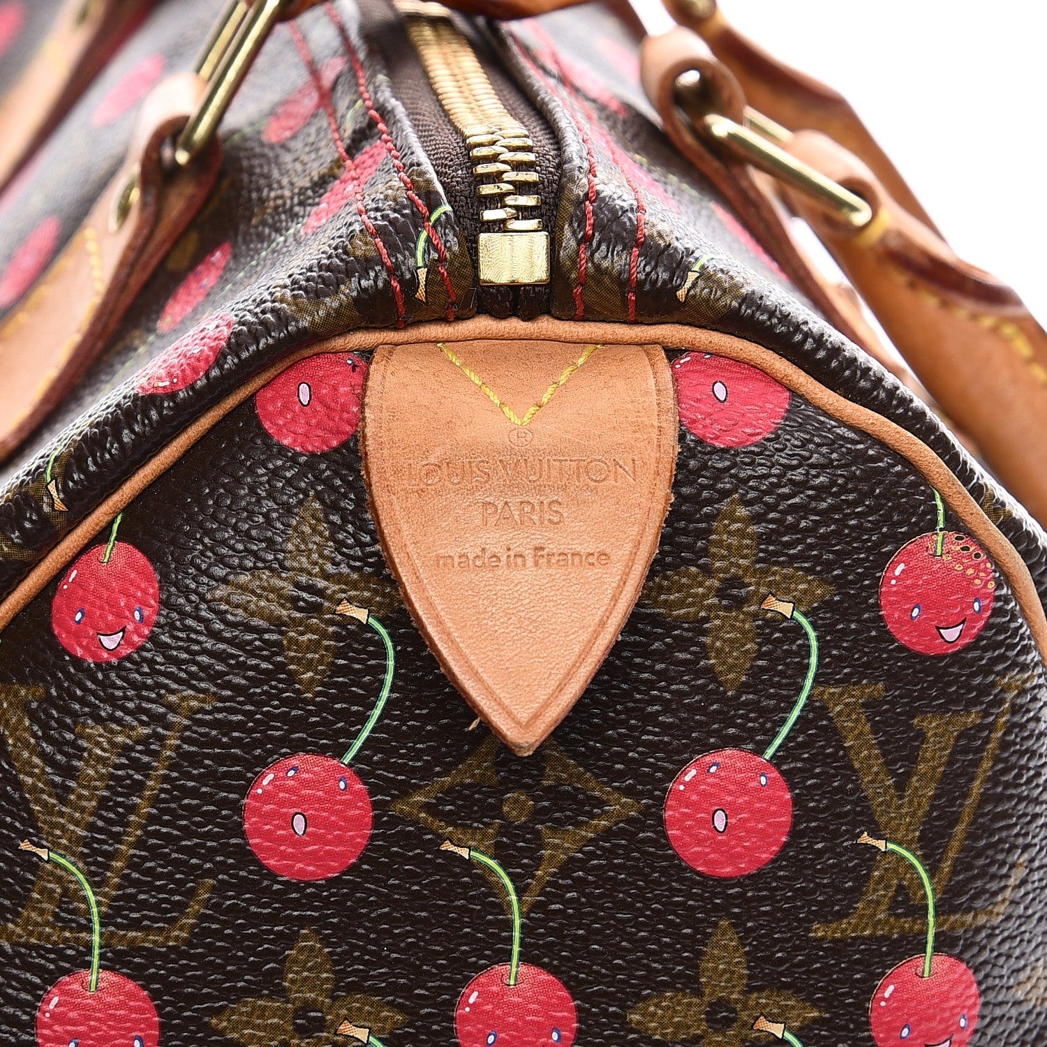 Louis Vuitton Monogram Cerises Speedy 25 6 of 14