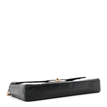 Chanel Lambskin East West Chocolate Bar Flap Black 4 of 11