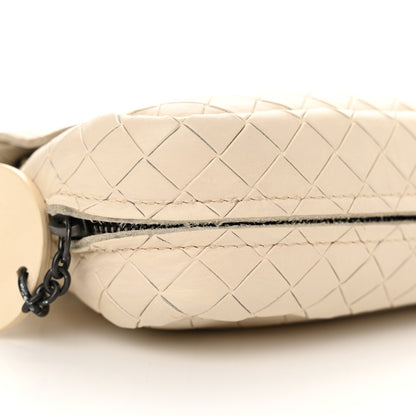 Bottega Veneta Nappa Intrecciato Mini Messenger Bag White 8 of 13