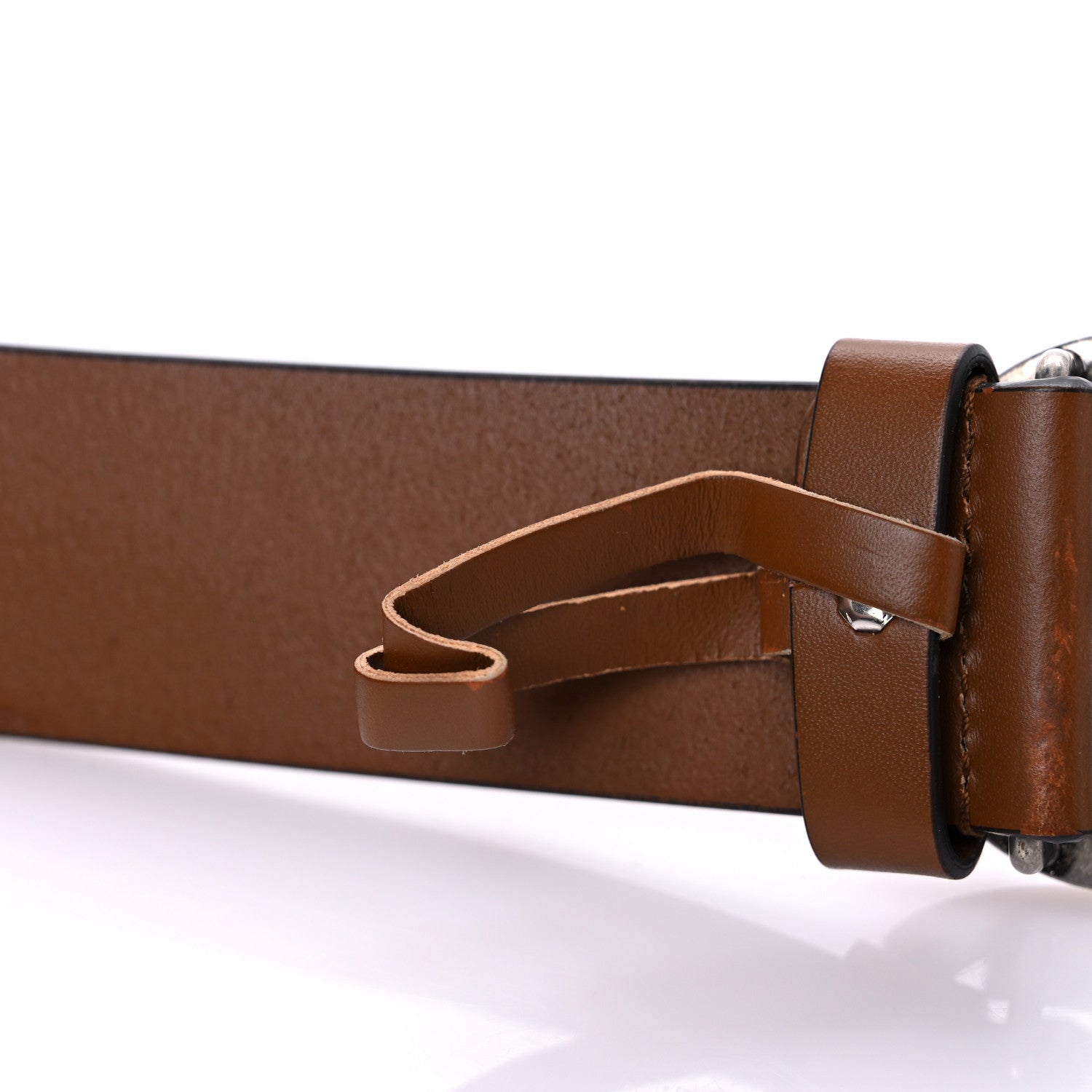 Gucci Selleria Calfskin Mens Interlocking G 37mm Belt 120 48 Cuir 11 of 11