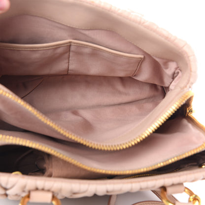 Miu Miu Nappa Matelasse Tote Cammeo 5 of 10