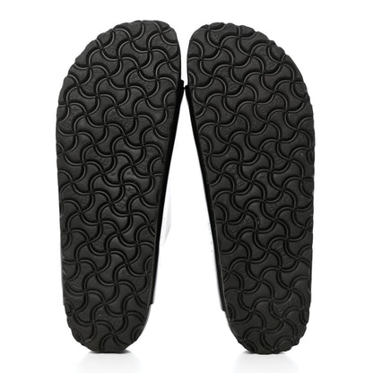 Valentino Garavani Calfskin VLTN Birkenstock Slide Sandals 40 Black 5 of 9