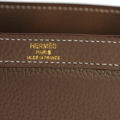 Hermes Togo Kelly Retourne 28 Etoupe 25 of 26