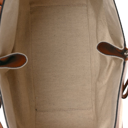 Loewe Calfskin Canvas Small Hammock Shoulder Bag Natural Tan 5 of 10