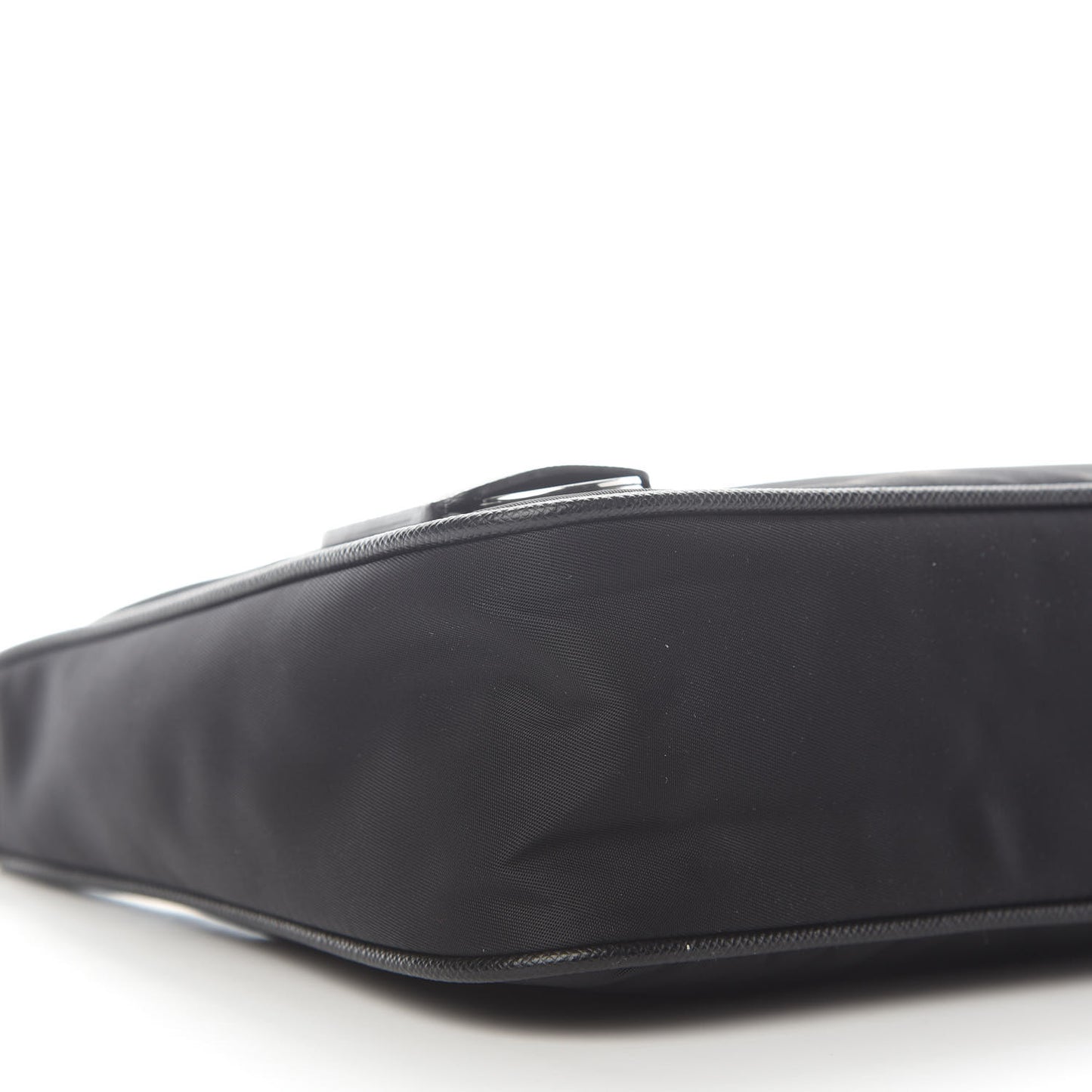 Tessuto Nylon Saffiano Mini Re-Edition 2005 Bag Black
