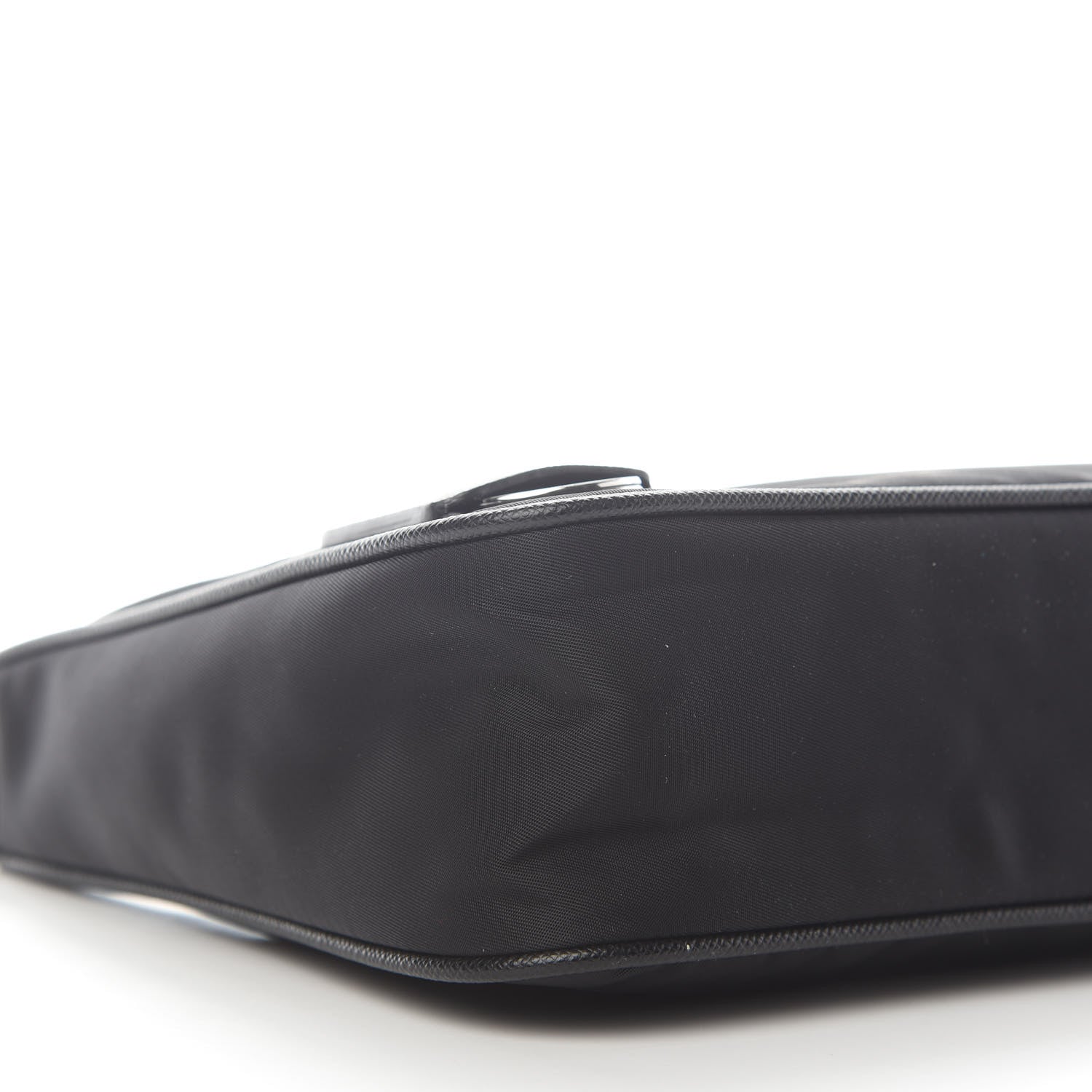 Prada Tessuto Nylon Saffiano Mini Re-Edition 2005 Bag Black 8 of 9