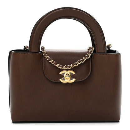 Chanel Caviar Nano Kelly Shopper Brown 1 of 10