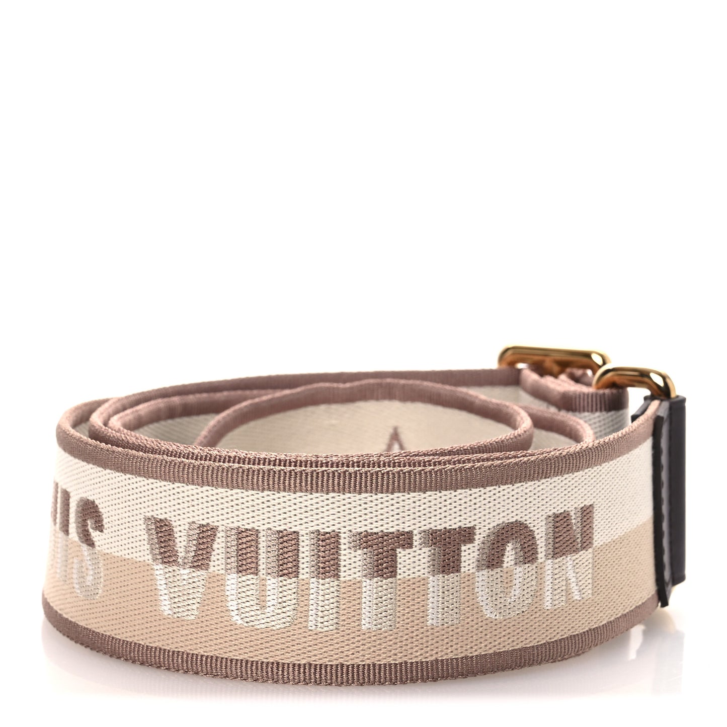 Jacquard Speedy Bandouliere 20 Shoulder Strap Beige Brown