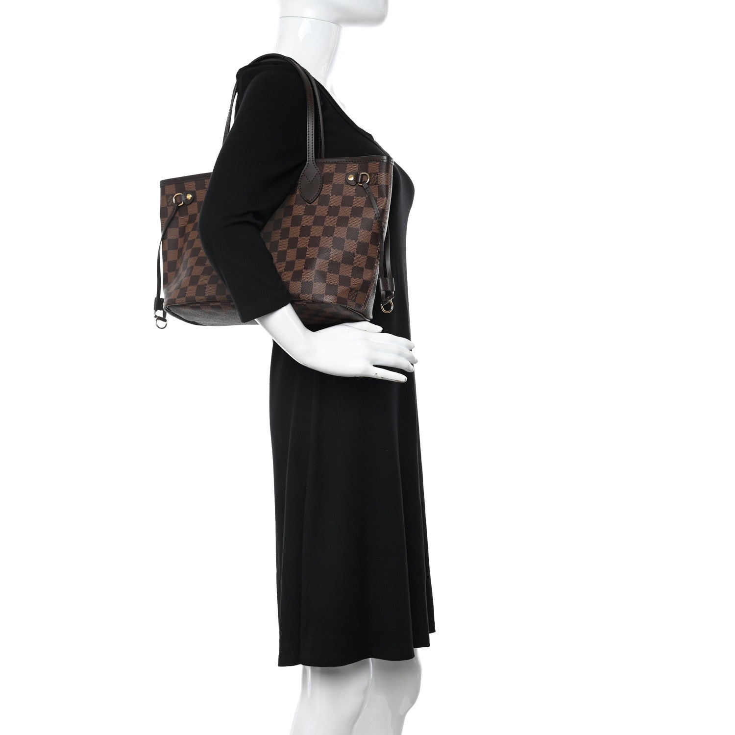 Louis Vuitton Damier Ebene Neo Neverfull PM 2 of 9