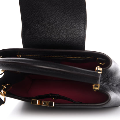Louis Vuitton Taurillon Capucines BB Black 5 of 9