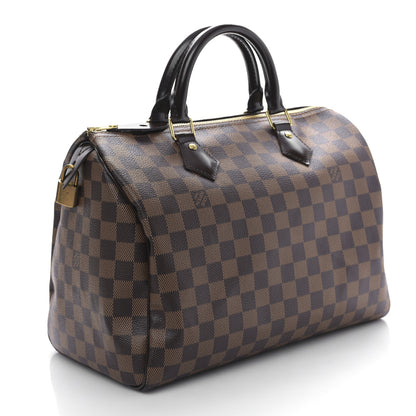 Louis Vuitton Damier Ebene Speedy 30 3 of 8