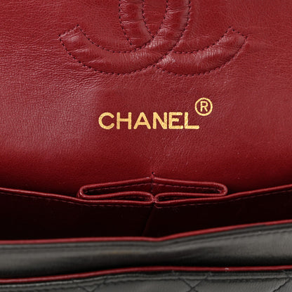 Chanel Lambskin Quilted Small Double Flap Black 6 of 11