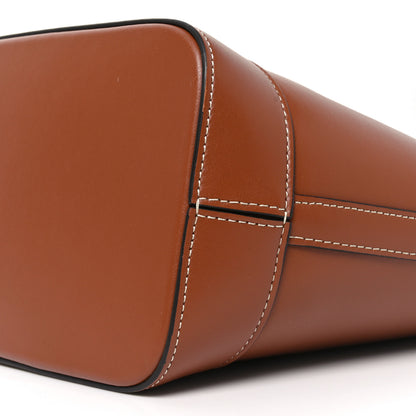 Celine Smooth Calfskin Small Cuir Triomphe Bucket Bag Tan 10 of 11