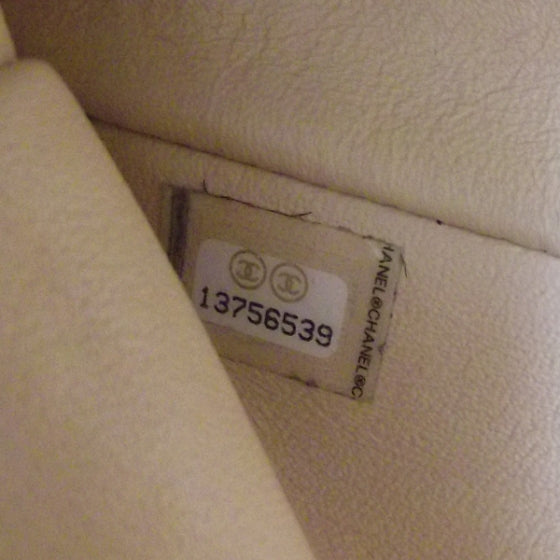 Chanel Lambskin Quilted Maxi Flap Beige Clair 9 of 12