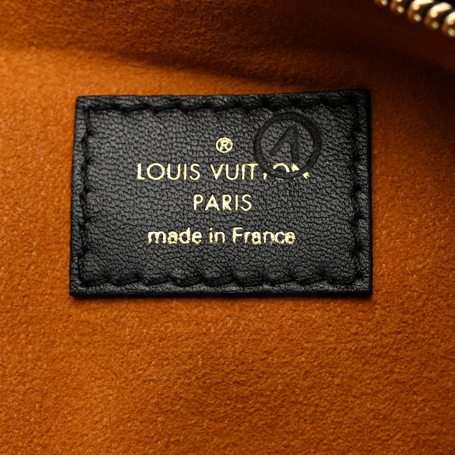 Louis Vuitton Lambskin Embossed Monogram Coussin MM Black 6 of 11