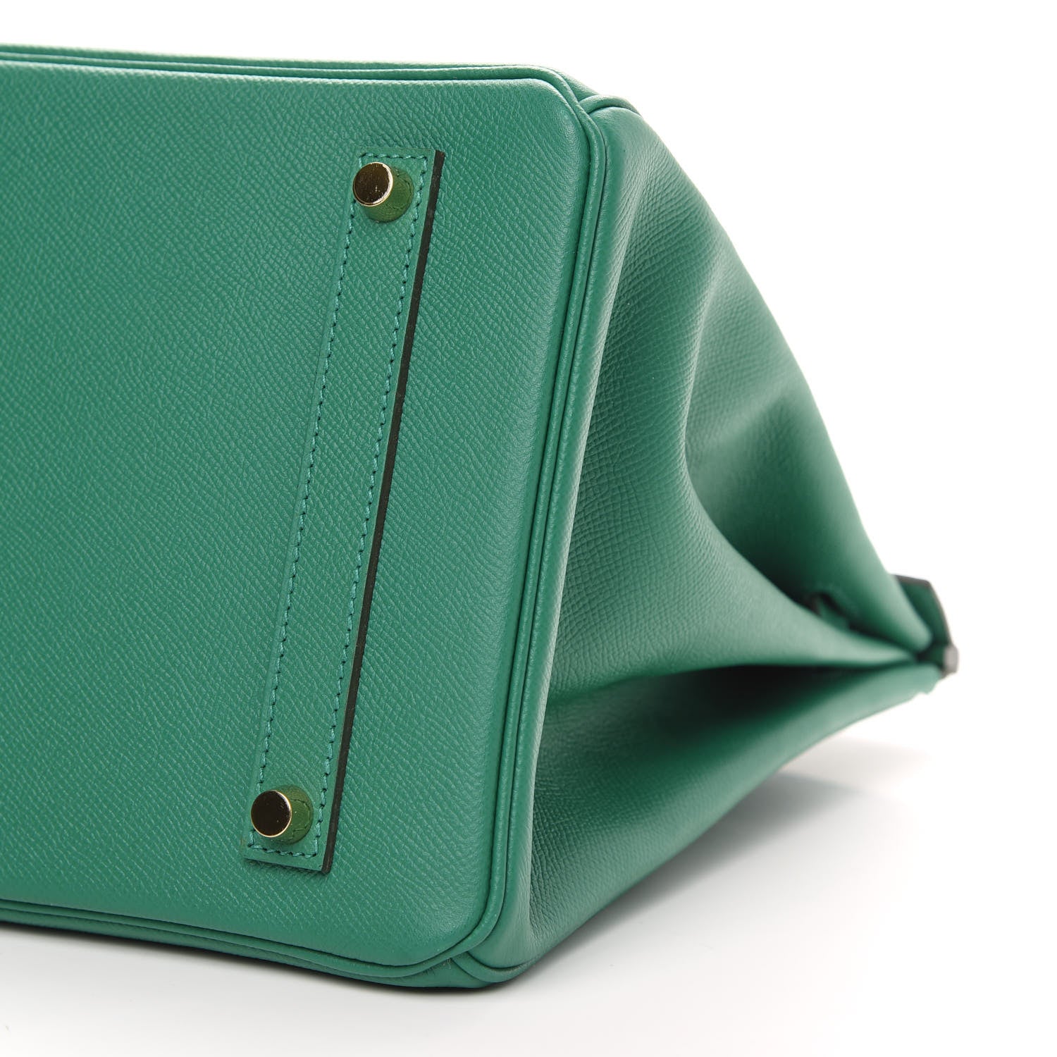 Hermes Epsom Birkin 35 Vert Vertigo 9 of 11