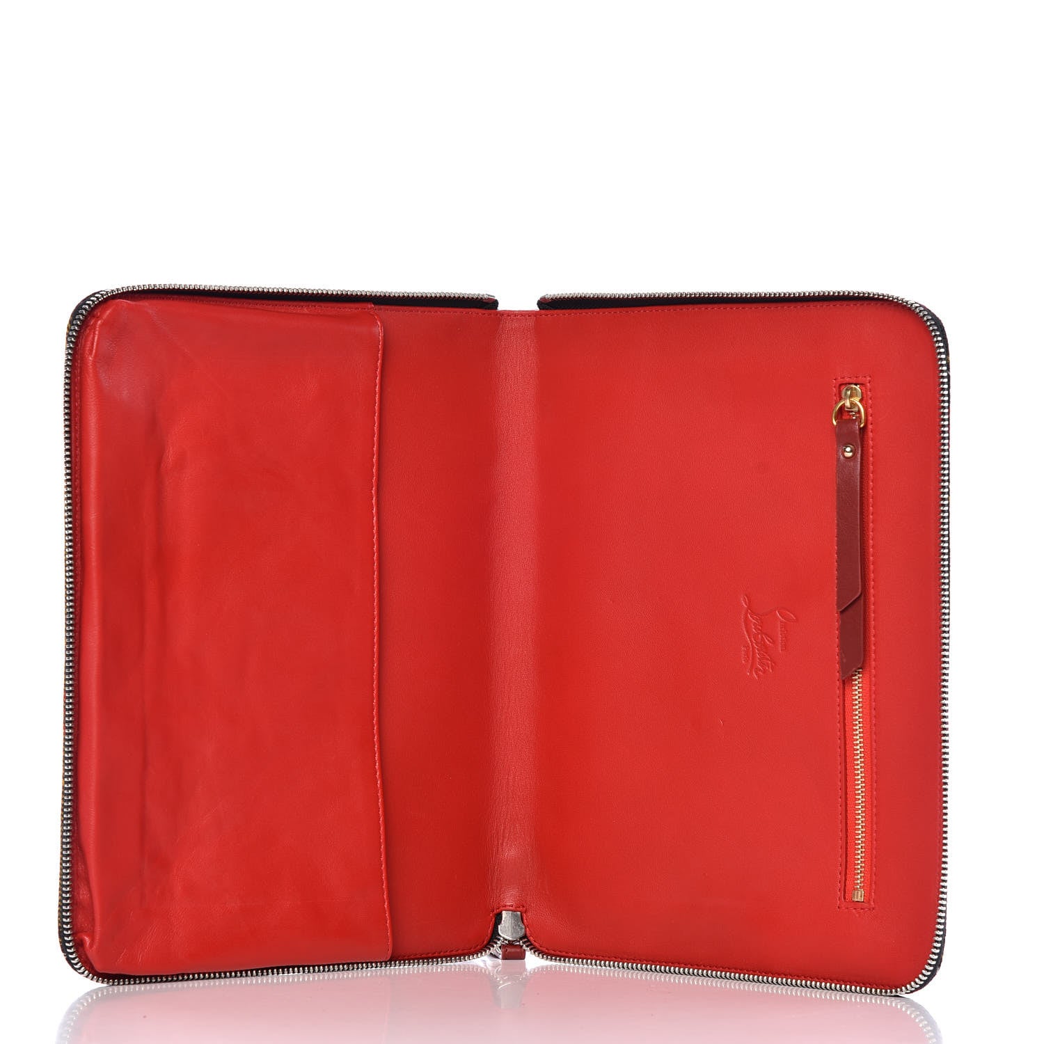 Christian Louboutin Tartan Spiked Cris iPad Case Anthracite 5 of 11