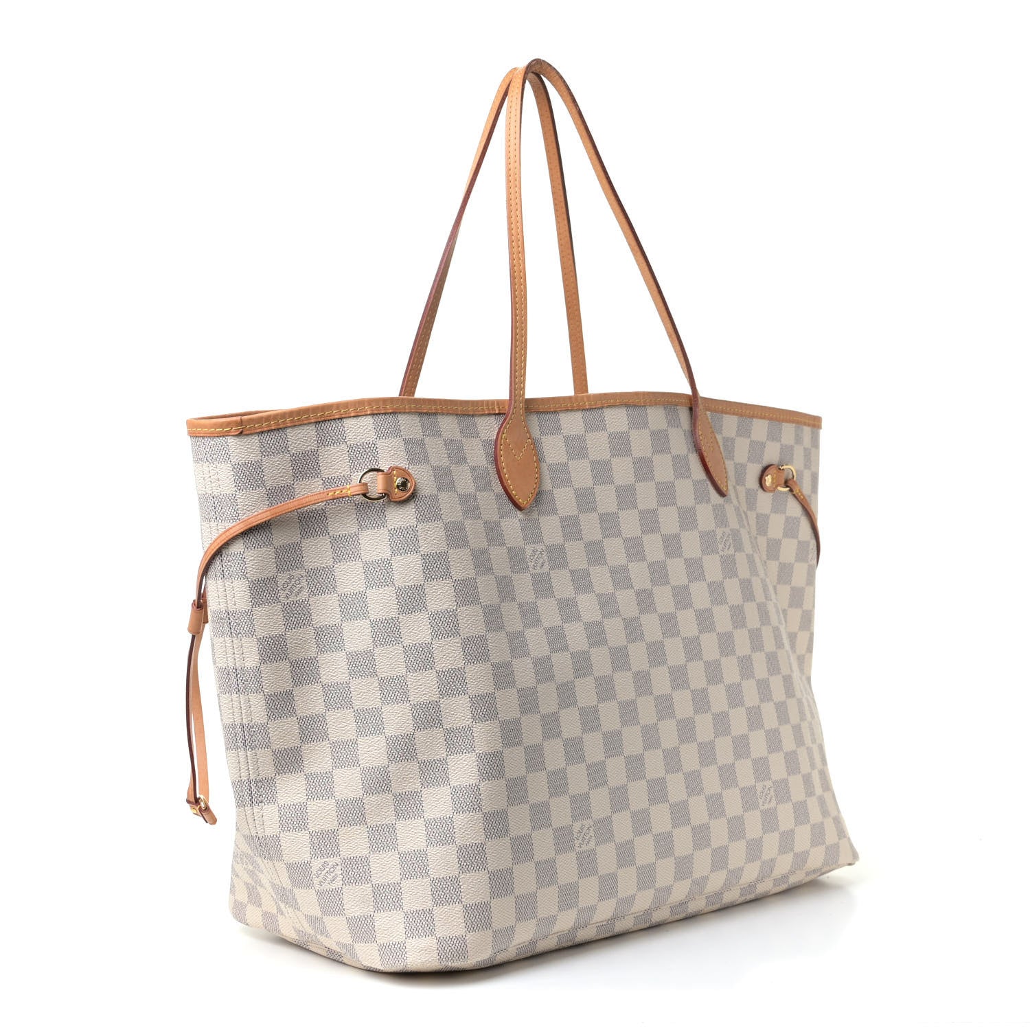 Louis Vuitton Damier Azur Neo Neverfull GM Rose Ballerine 2 of 9