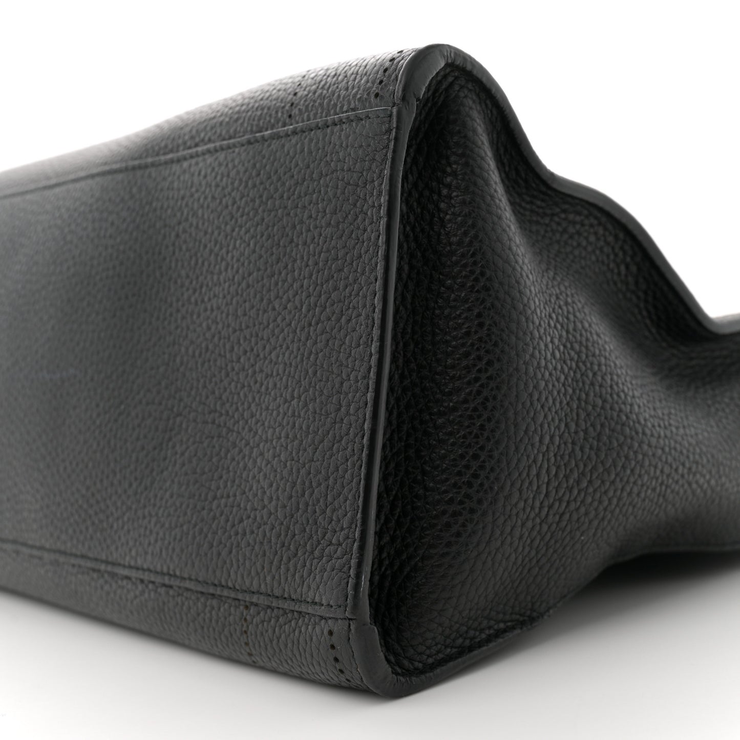 Veau Soyeux Perforated Blackout Hardware City Black