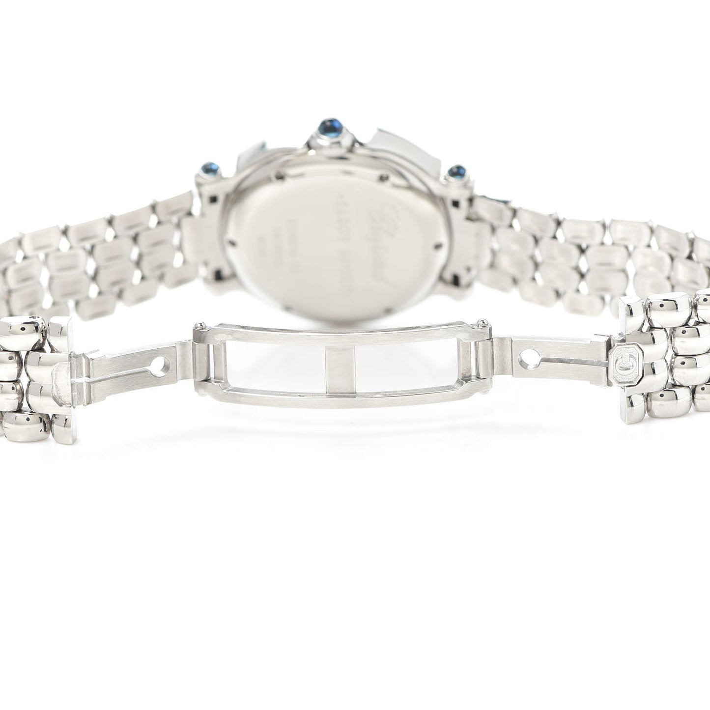 Stainless Steel 7 Diamond 32mm Happy Sport Quartz Watch