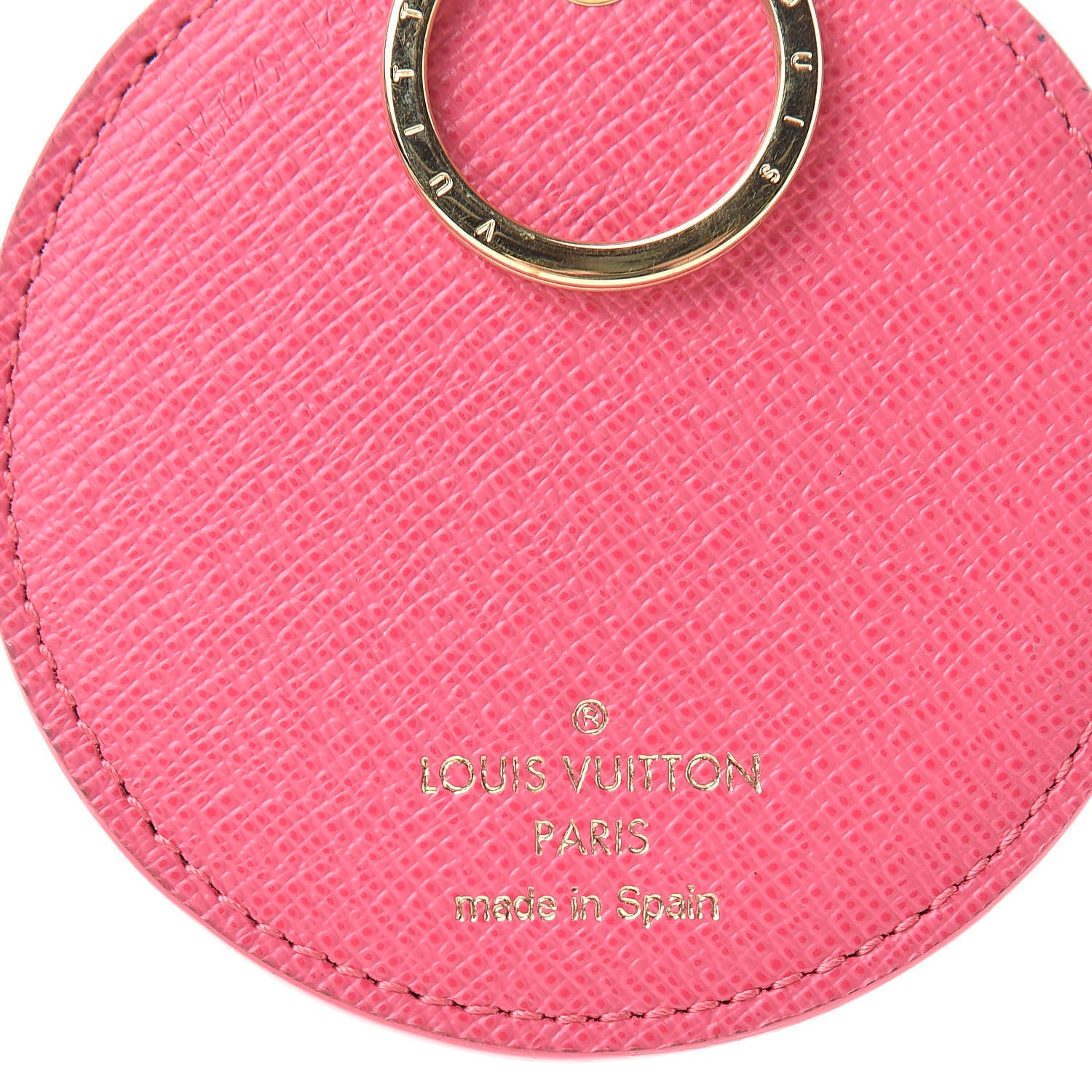 Louis Vuitton Monogram Illustre V Bag Charm Key Ring Grenade 3 of 4