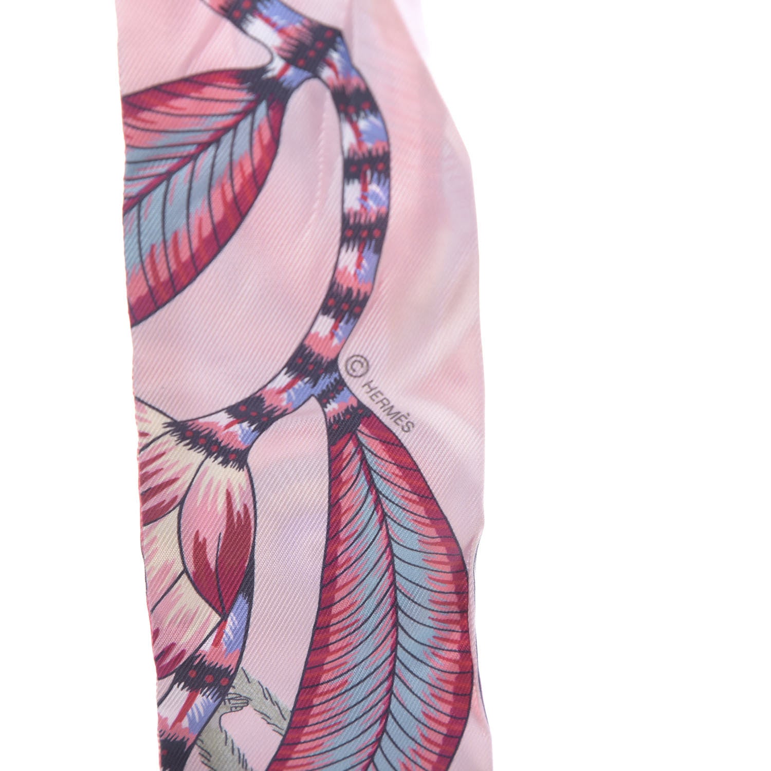 Hermes Silk The Savana Dance Twilly 3 of 4