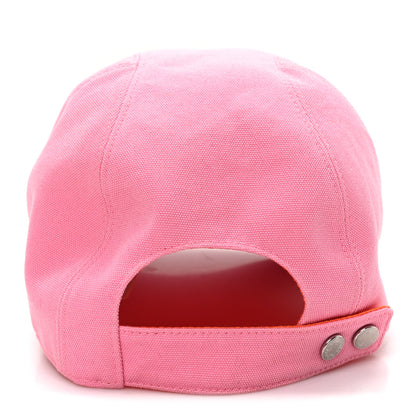 Hermes Cotton Davis Sunshine Hat 57 Rose 5 of 8