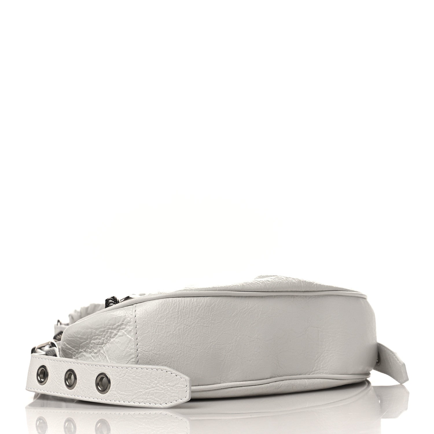 Balenciaga Agneau Arena Le Cagole Shoulder Bag XS Optic White 5 of 10