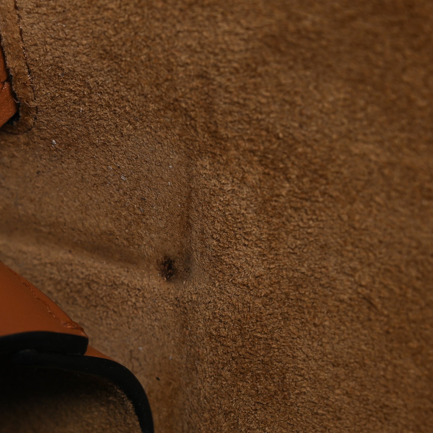 Calfskin Marine Stripe Small Gate Crossbody Bag Tan