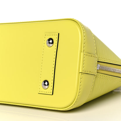 Louis Vuitton Epi Jacquard Alma BB Yellow Citron 8 of 8