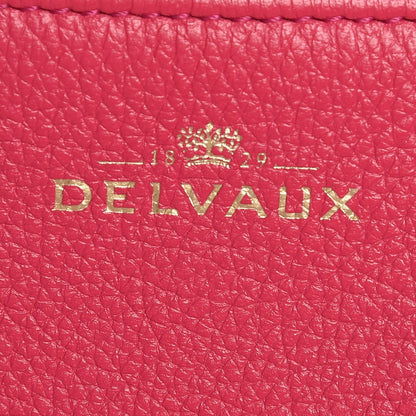 Delvaux Grained Calfskin GM Brillant Satchel Fuchsia 7 of 14