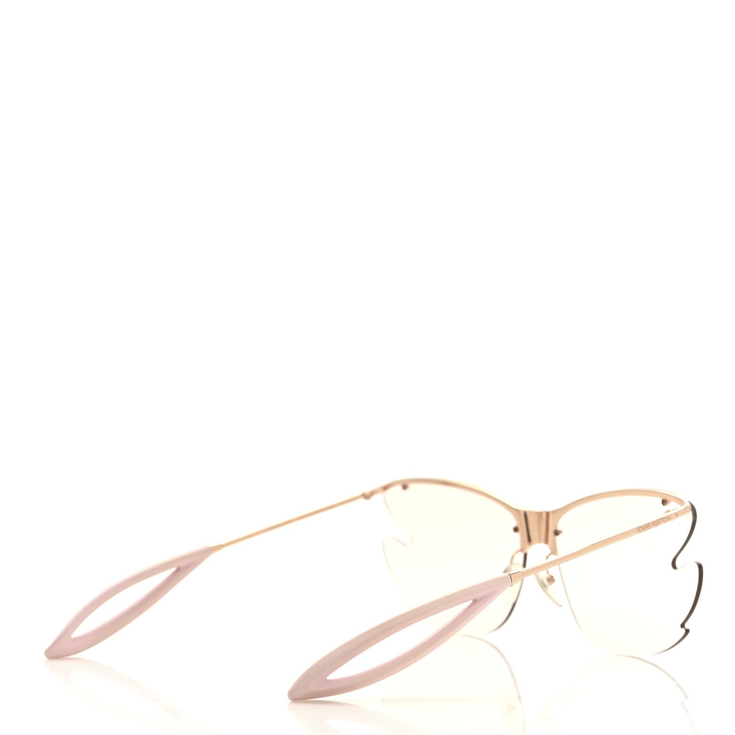 Louis Vuitton Bohemian Vuittony Square Sunglasses Z1234W Pink 4 of 7