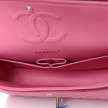 Chanel Caviar Quilted Medium Double Flap Pink 4 of 4