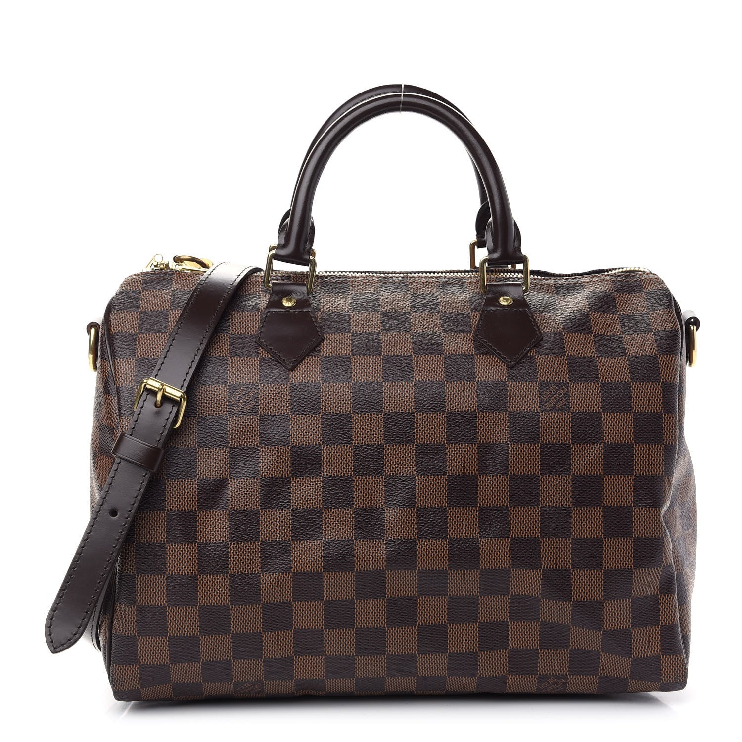 Louis Vuitton Damier Ebene Speedy Bandouliere 30 1 of 9