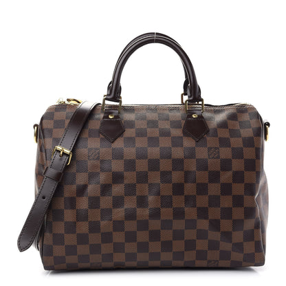 Louis Vuitton Damier Ebene Speedy Bandouliere 30 1 of 9