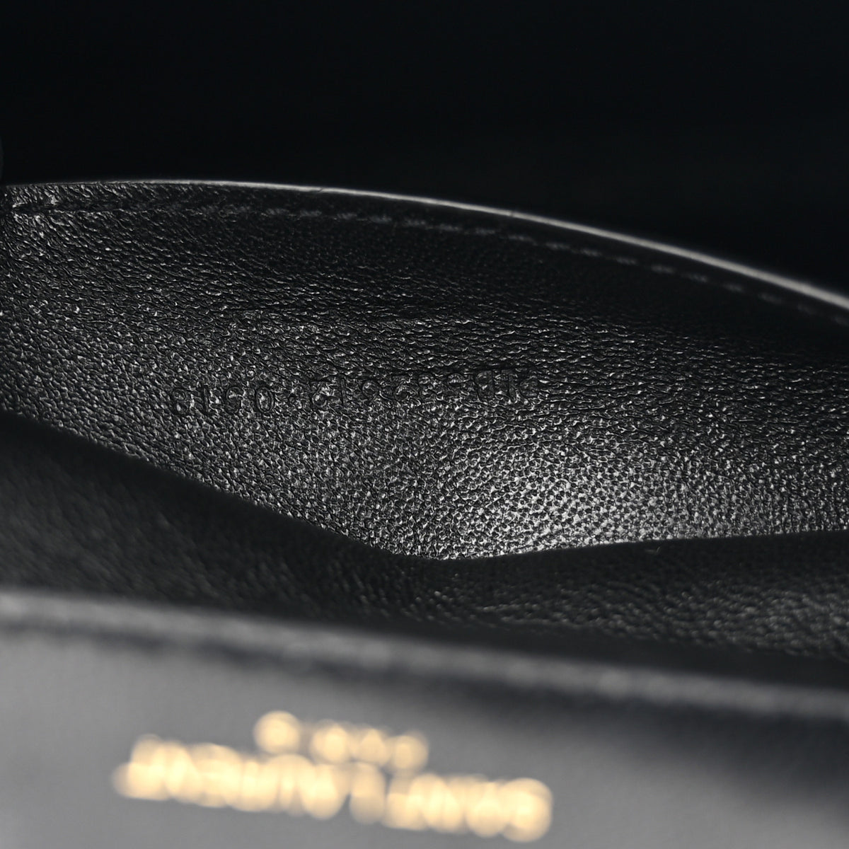 Lambskin Matelasse Monogram Medium Vicky Chain Bag Black