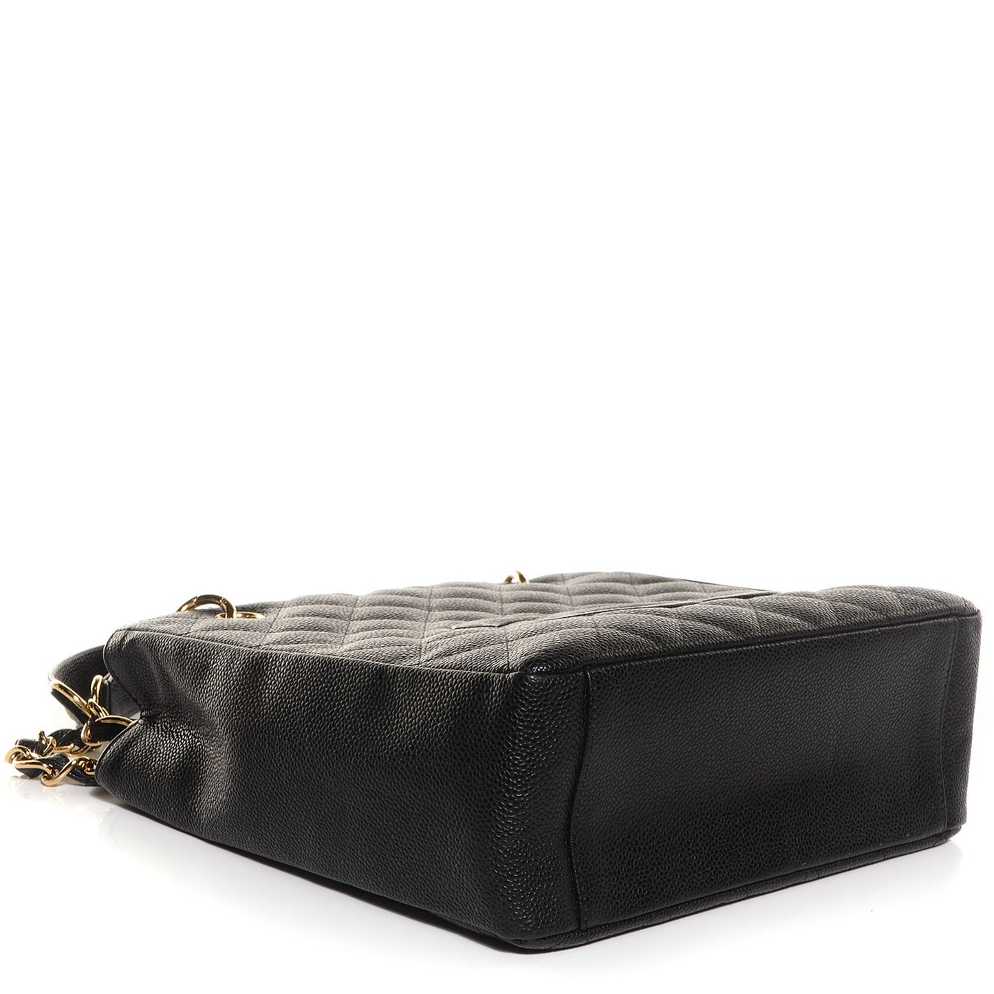 Caviar Petit Shopping Tote PST Black