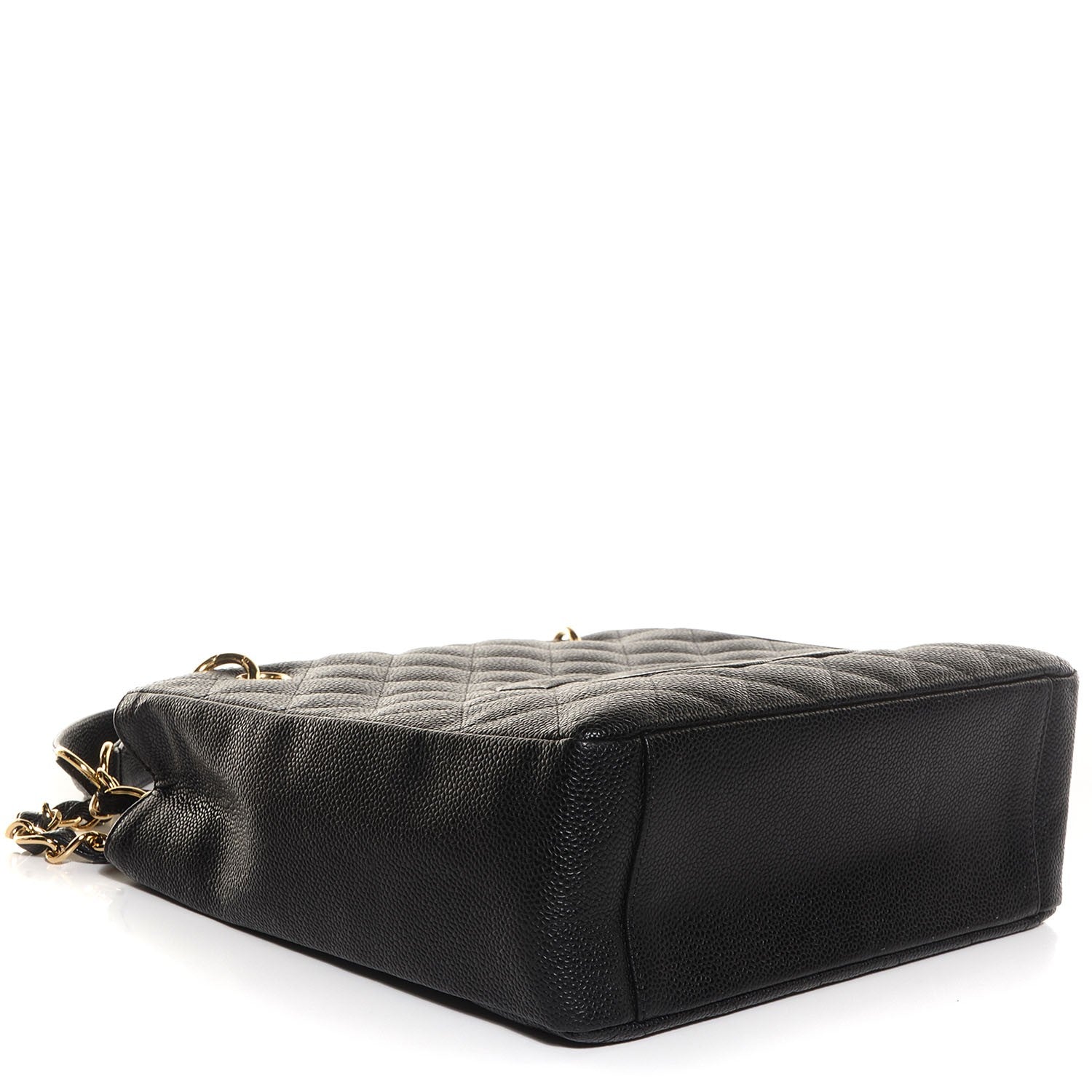 Chanel Caviar Petit Shopping Tote PST Black 4 of 7