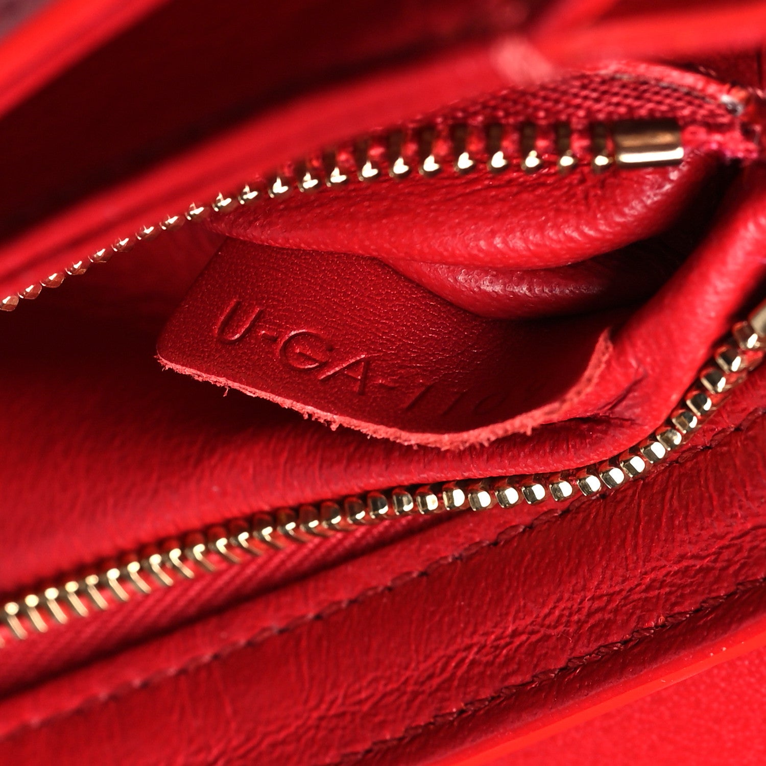 Celine Shiny Calfskin Small C Bag Red 7 of 11