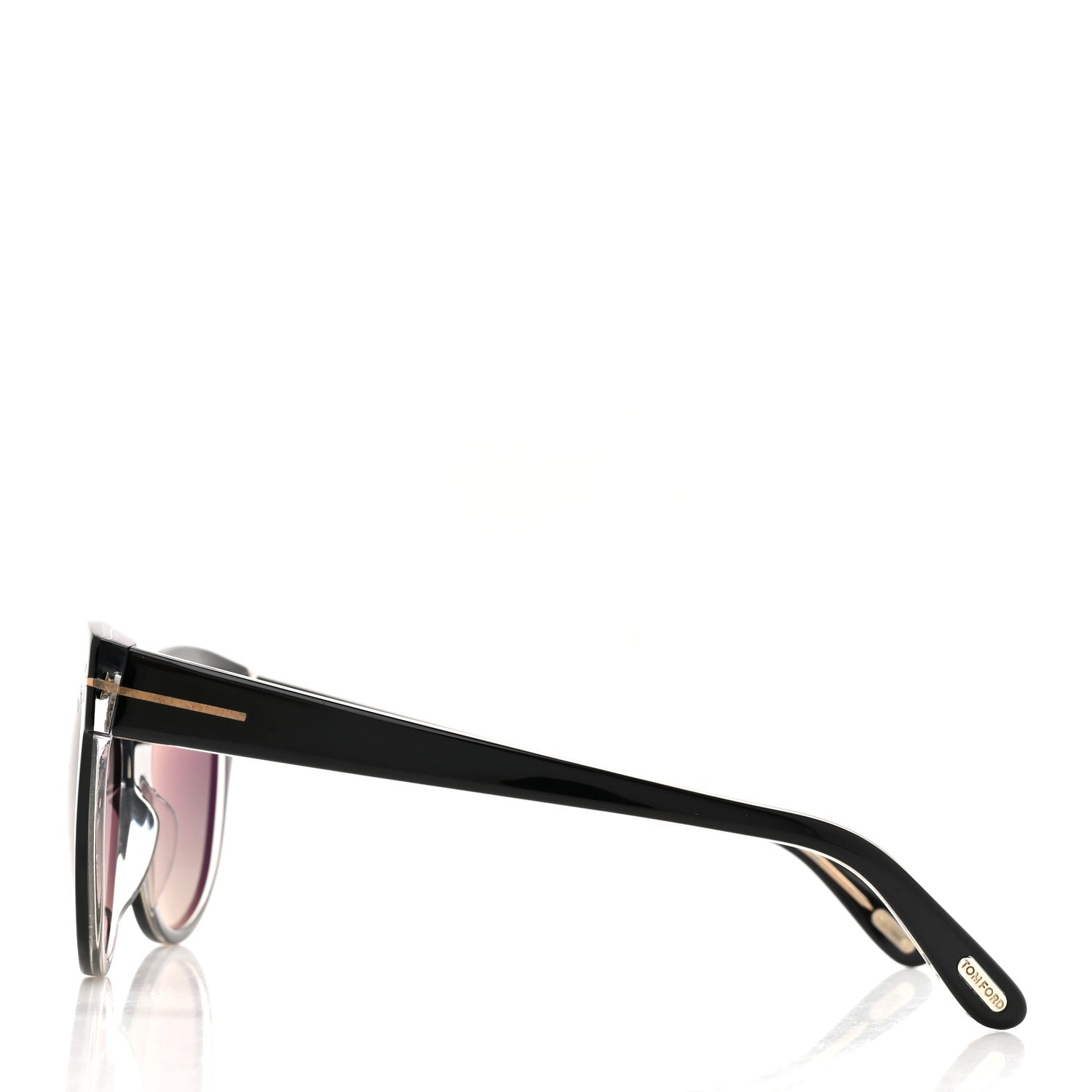Tom Ford Polarized Lily Sunglasses TF430 Black 3 of 9