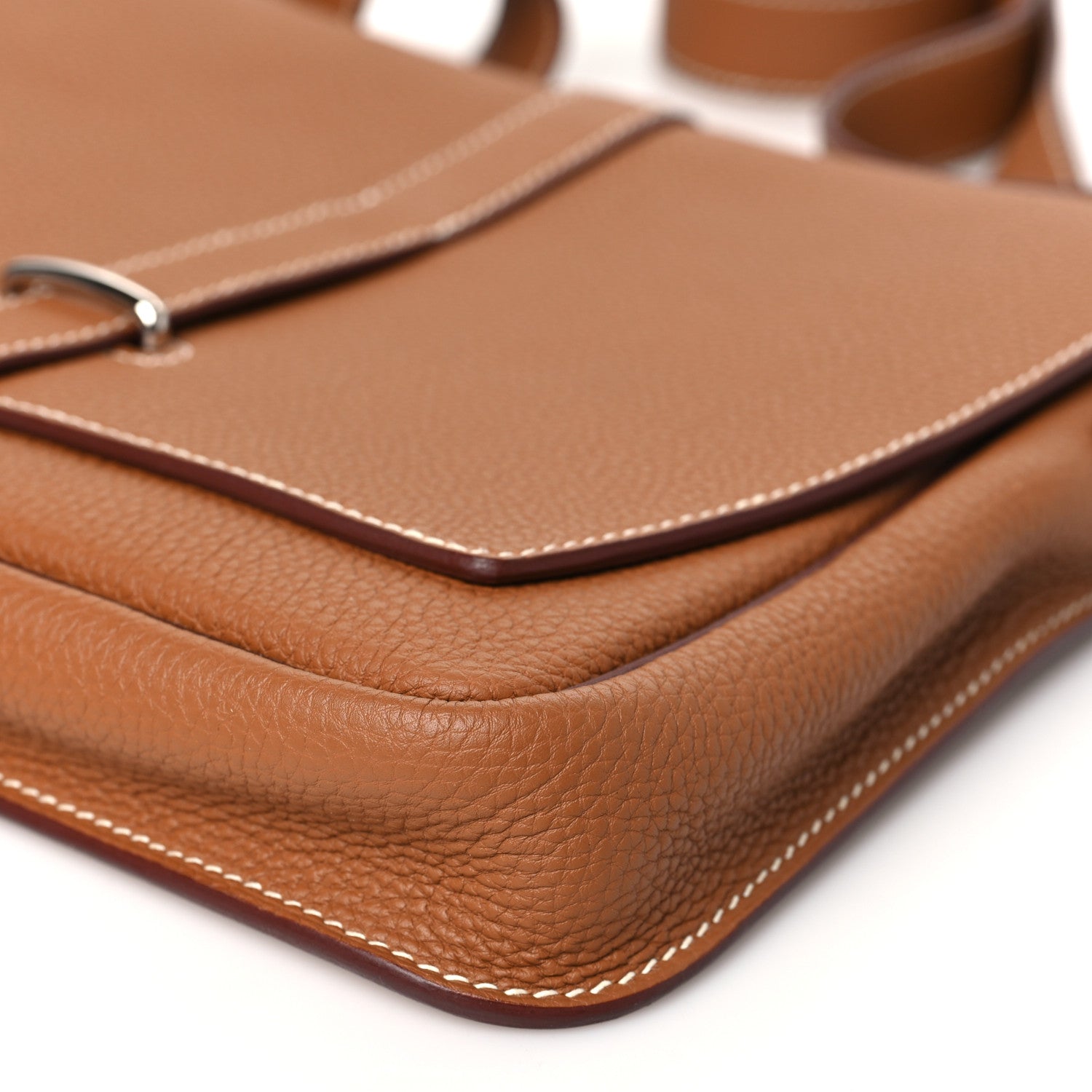 Hermes Togo Steve Light Messenger Gold 10 of 11