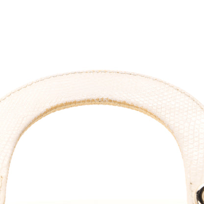 Christian Dior Lizard Mini Lady Dior White 12 of 15