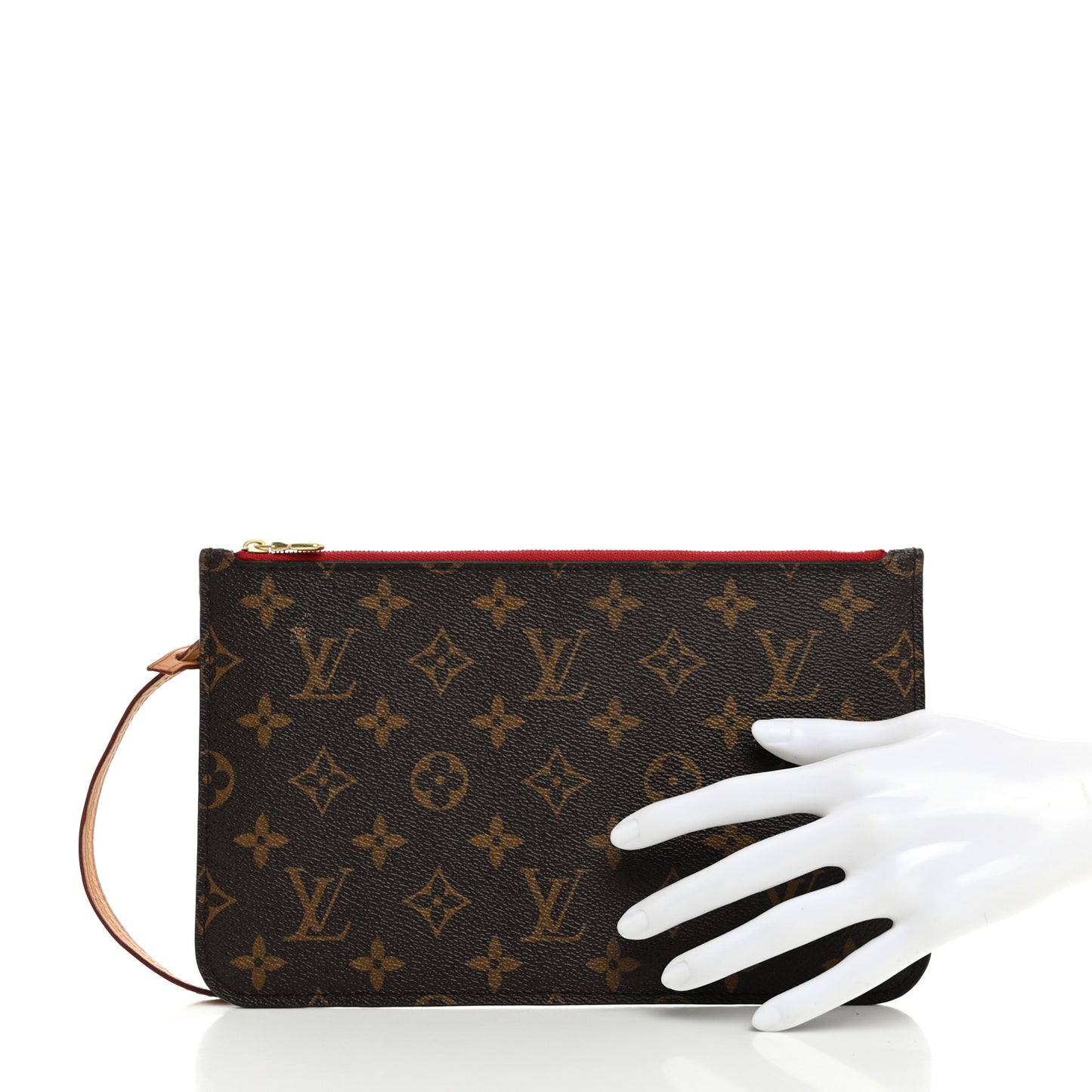 Monogram Neverfull MM GM Pochette Cherry
