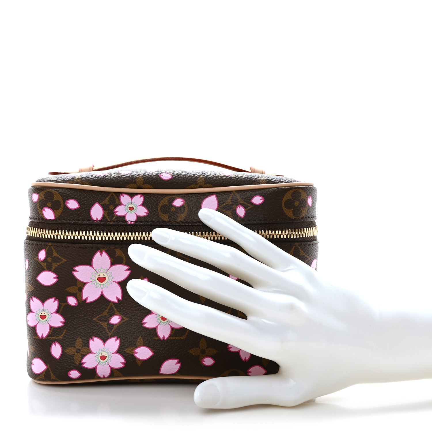 Louis Vuitton LV x TM Monogram Cherry Blossom Nice Mini 2 of 9