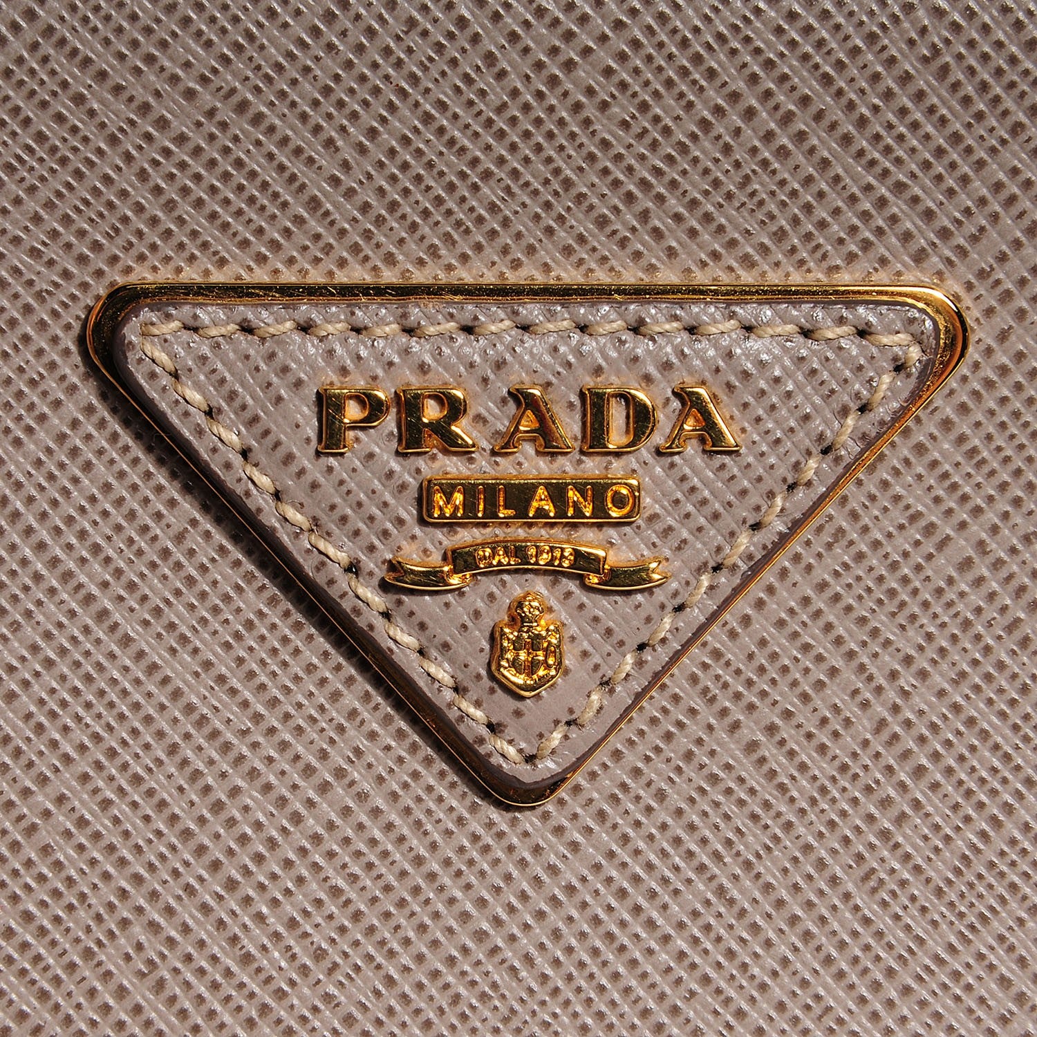 Prada Saffiano Lux Extra Large Galleria Double Zip Tote Argilla 6 of 11